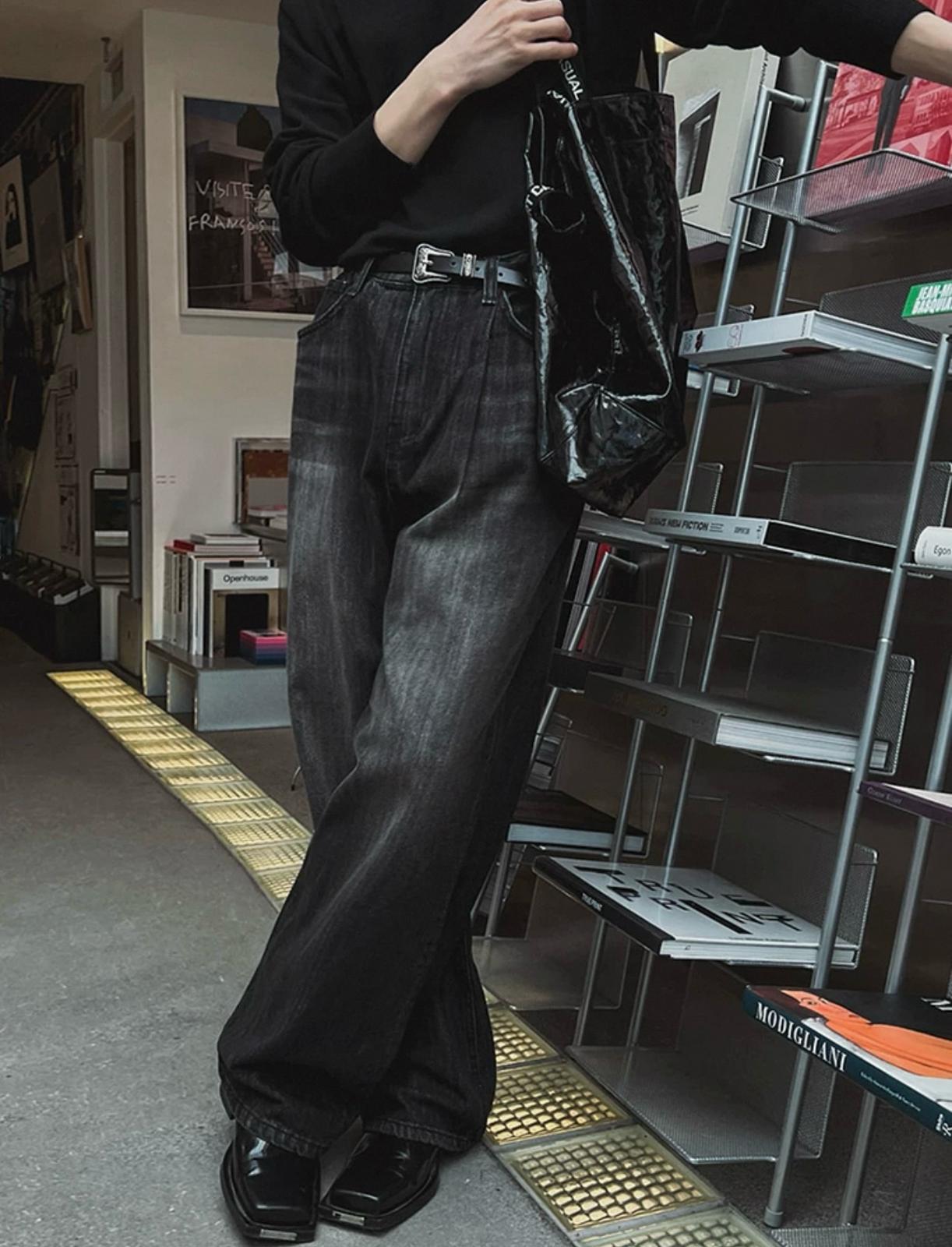 Vintage Black Baggy Jeans