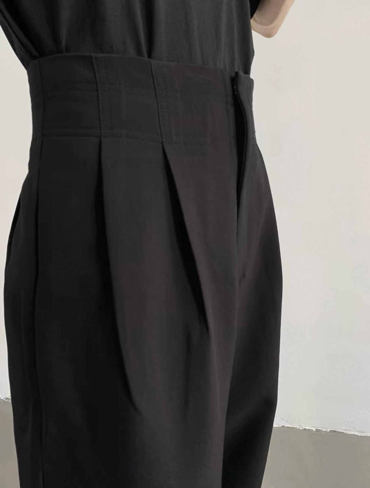 Clip On Baggy Formal Pants
