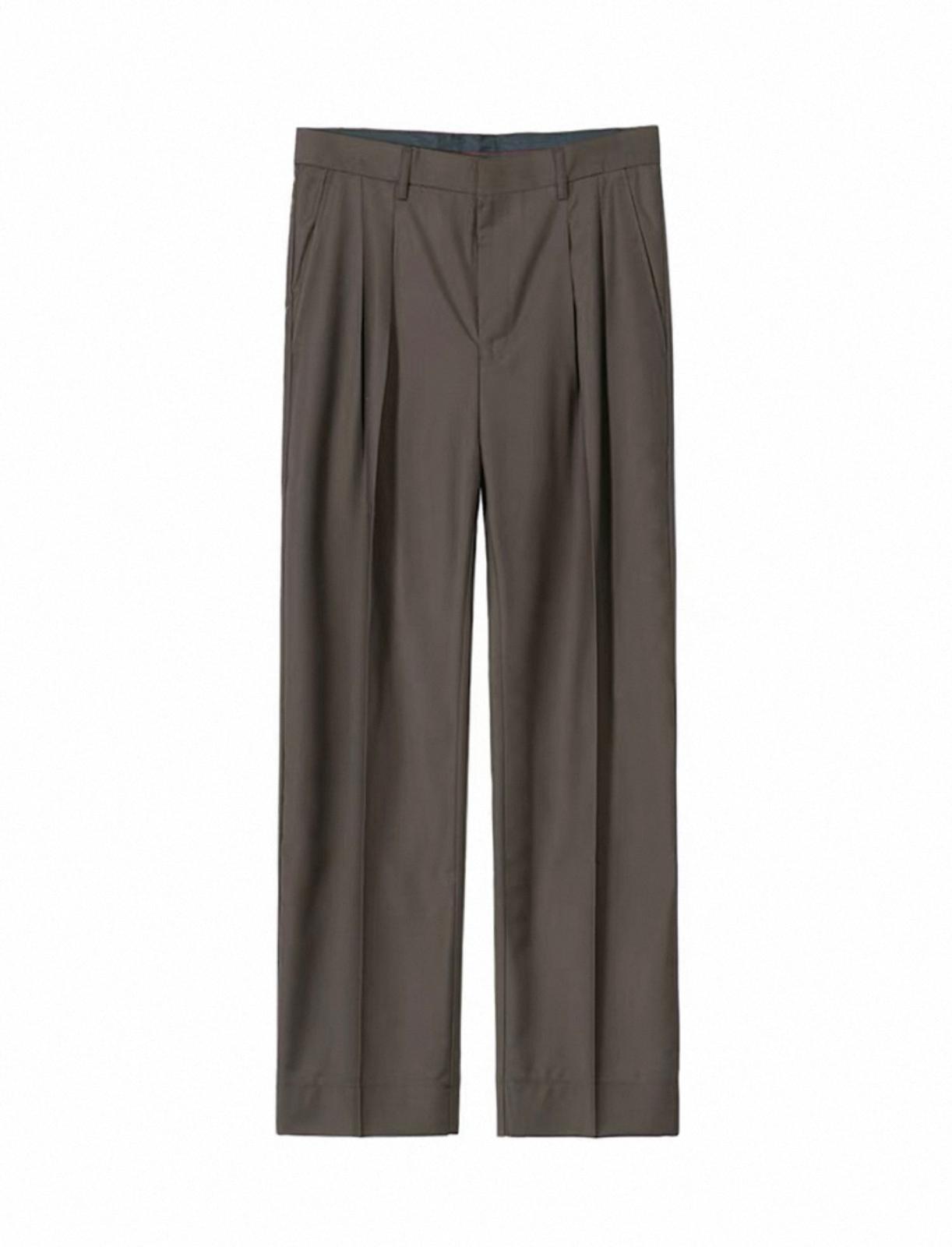 Brown Formal Long Pants