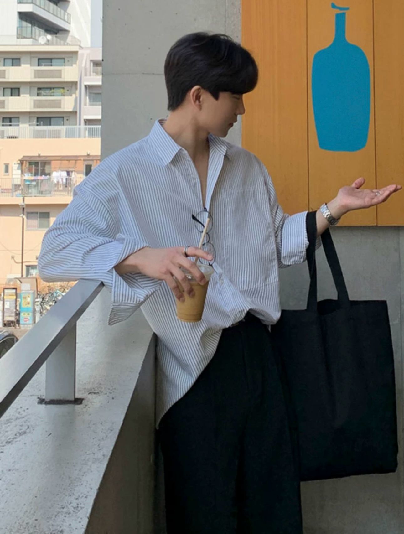 Long Sleeves Button Up
