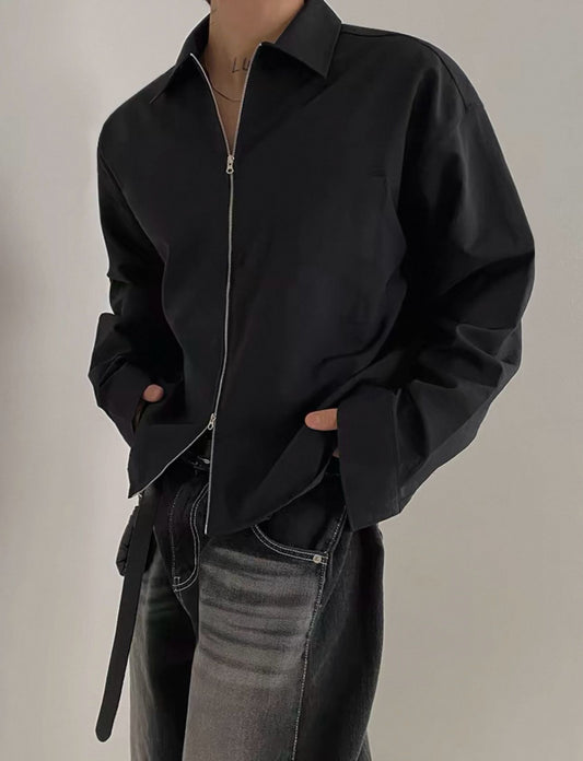 Zip On Long Sleeve Shirt