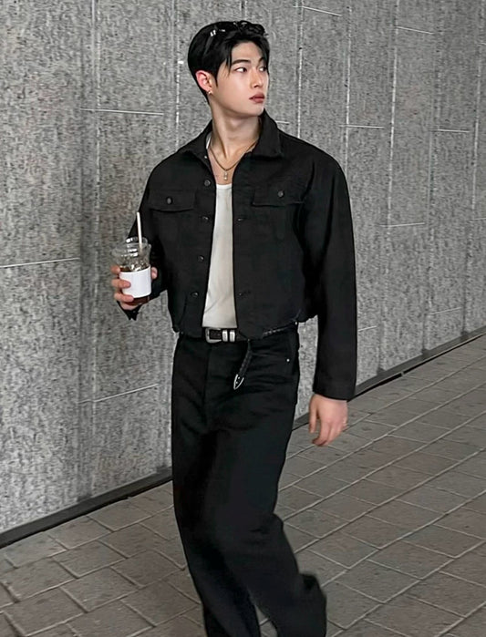 Black Collared Jacket