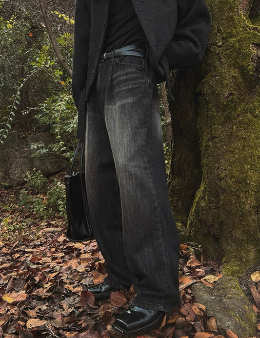 Vintage Black Baggy Jeans